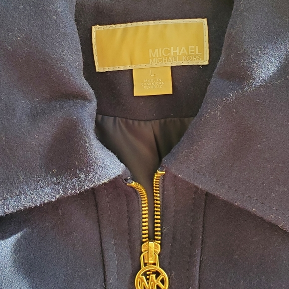 Michael Kors MK blue coat - Picture 6 of 6